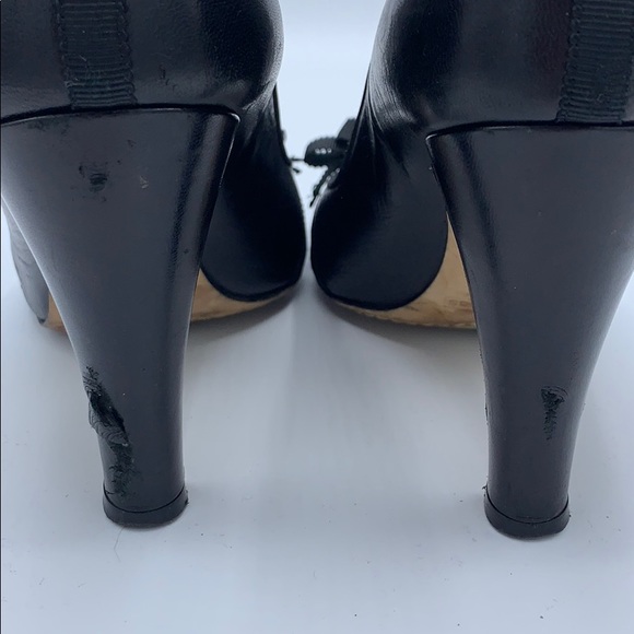 💋HOST PICK💋 Marc Jacobs Black Peep Toe Pumps - Picture 6 of 7